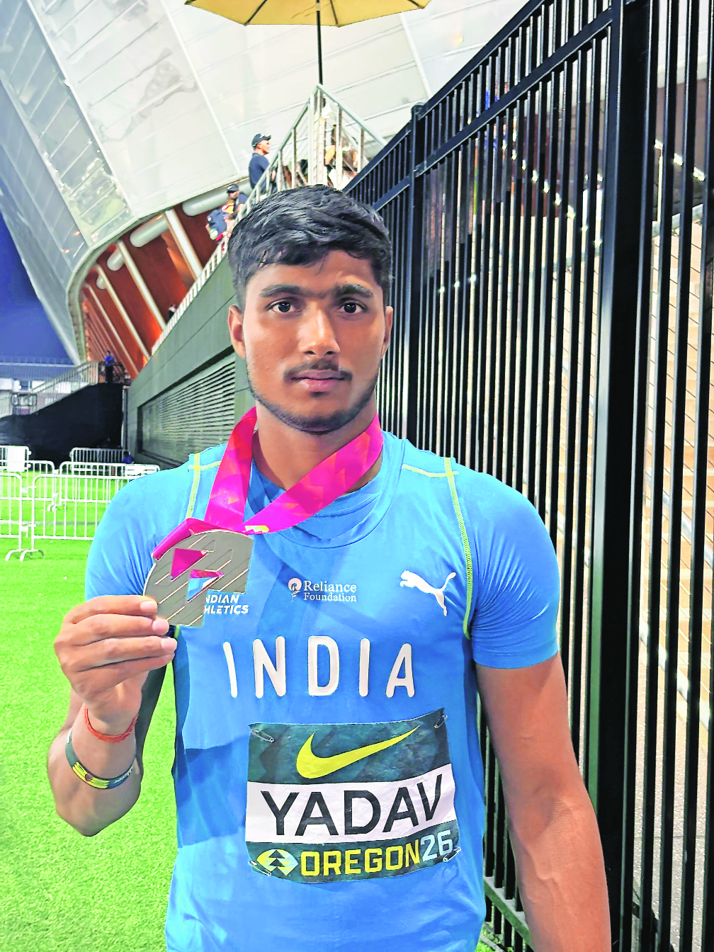 Yadav opens India’s