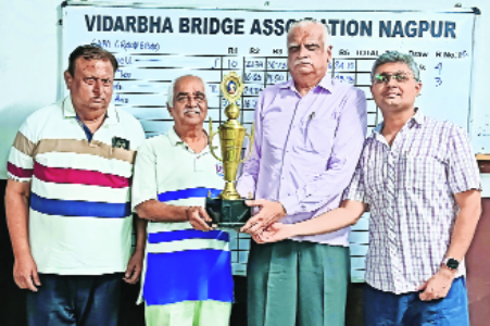 Playwell emerge champs in VBA bridge tournament