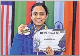 Nagpurfencer Sharwari wins