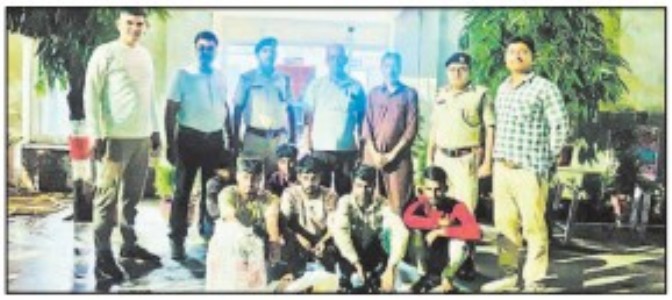 Six thieves, two scrapdealers nabbed for stealingundergear wiring from trains