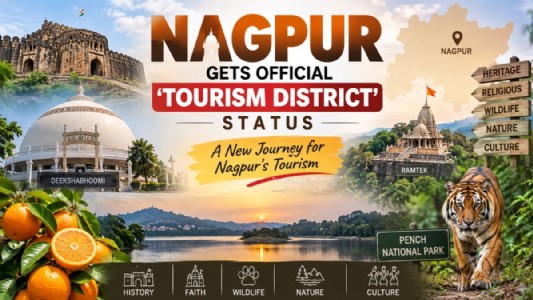 Nagpur declared a Tourism District