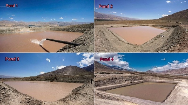 4 ponds filled