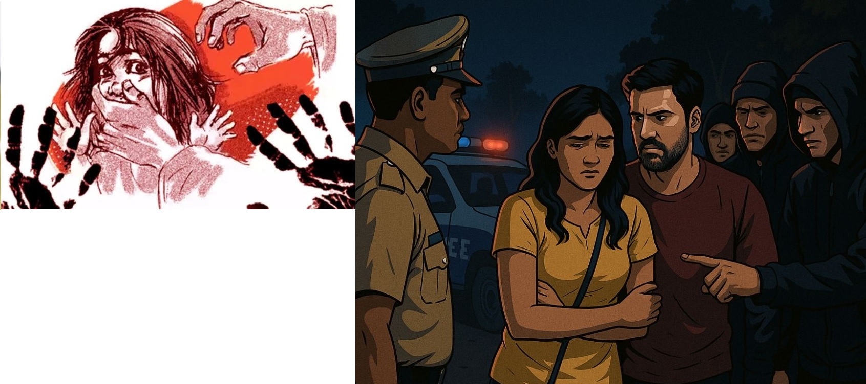  2 railway police cops raped women