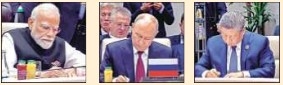 SCO leaders sign