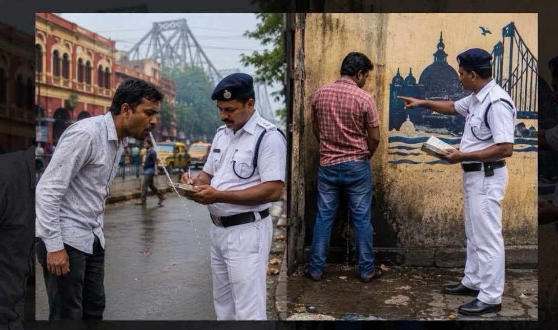 Penalty to prevent spitting littering public urination in WBs urban areas