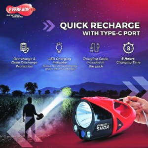 Eveready launches new torch with integrated 100 decibel animal alarm