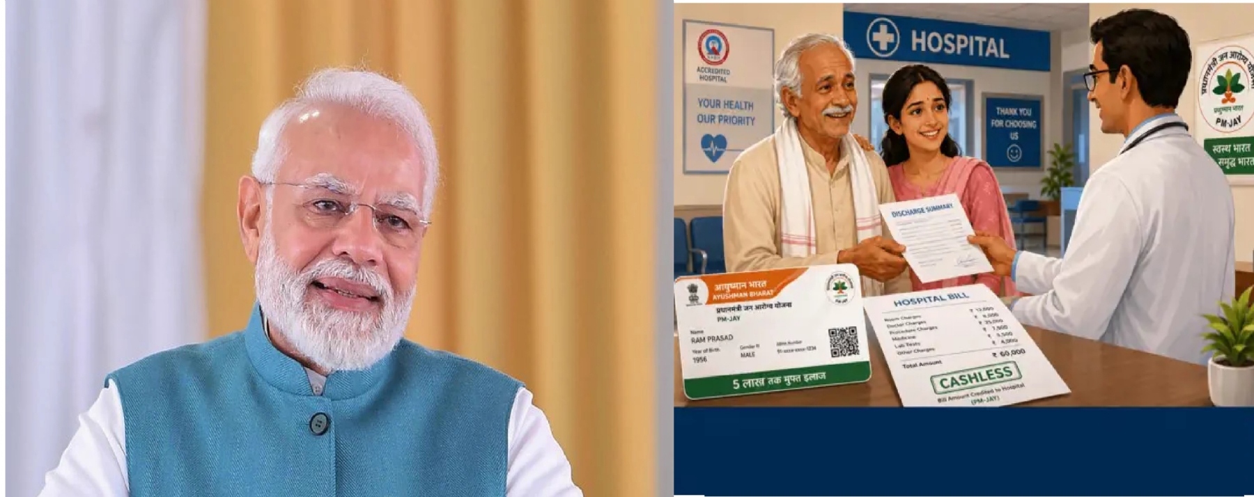 Record savings on medical expenses under Ayushman Bharat PM Modi