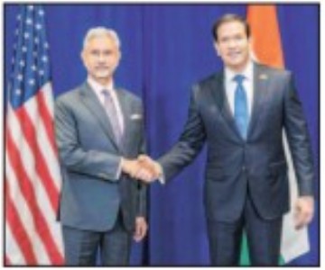 Jaishankar shares India’s concerns on‘Sanctioning Russia and Iran Act’ with Rubio
