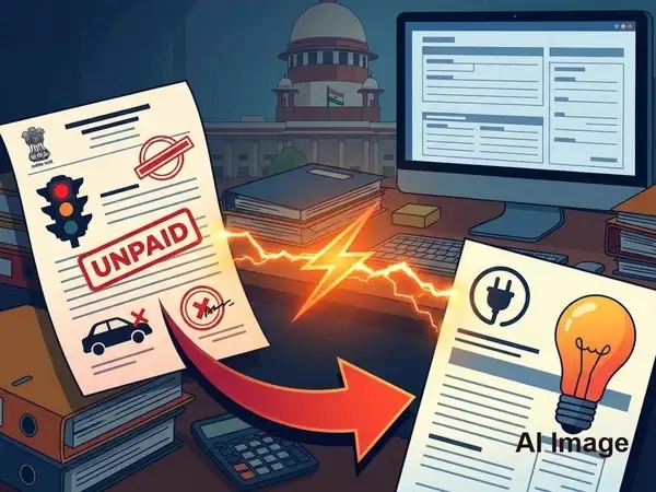 SC for linking unpaid traffic e-challans to electricity bills