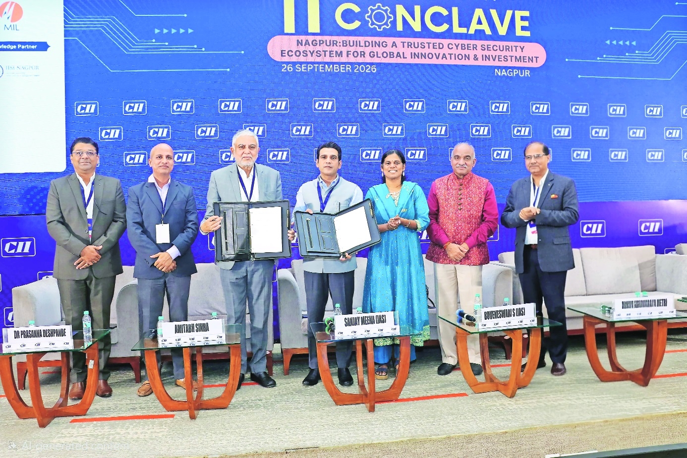 CII Vidarbha Zone NMRDA sign MoU