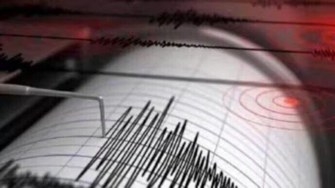 An earthquake measuring 