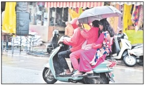 Rain continues to batter MP