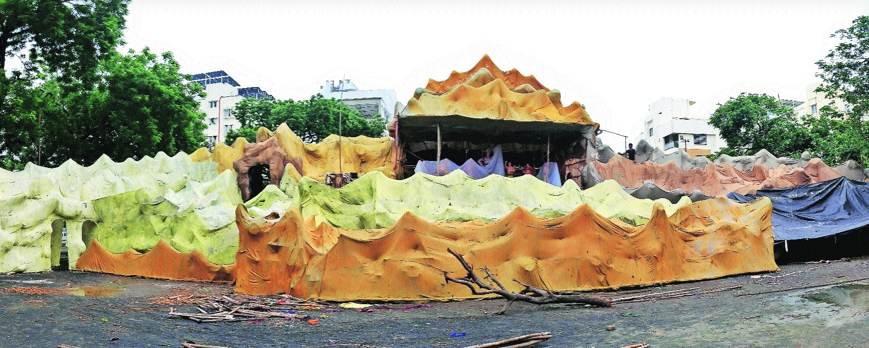 Tatya Tope Nagar Nagrik Mandal Ganesh Utsav Samitis pandal