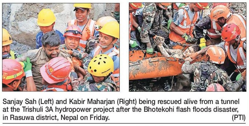 Miracle Two workers rescued 