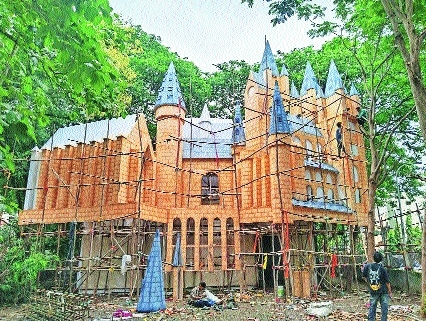 The pandal world From Hogwarts to Nagpur