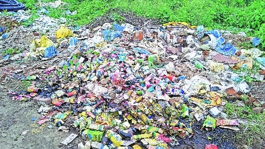 Alarming Garbage biomedical waste 