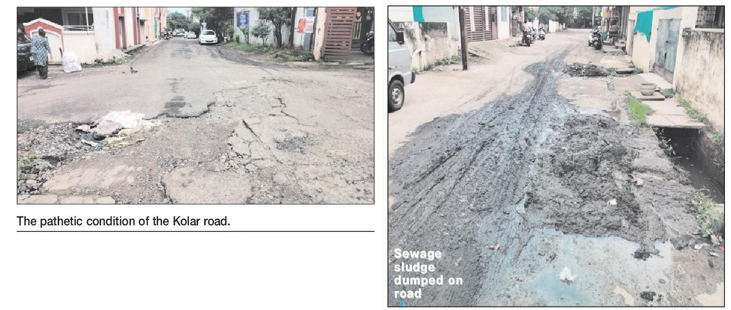 Kolars roads of ruin Potholes sludge and 