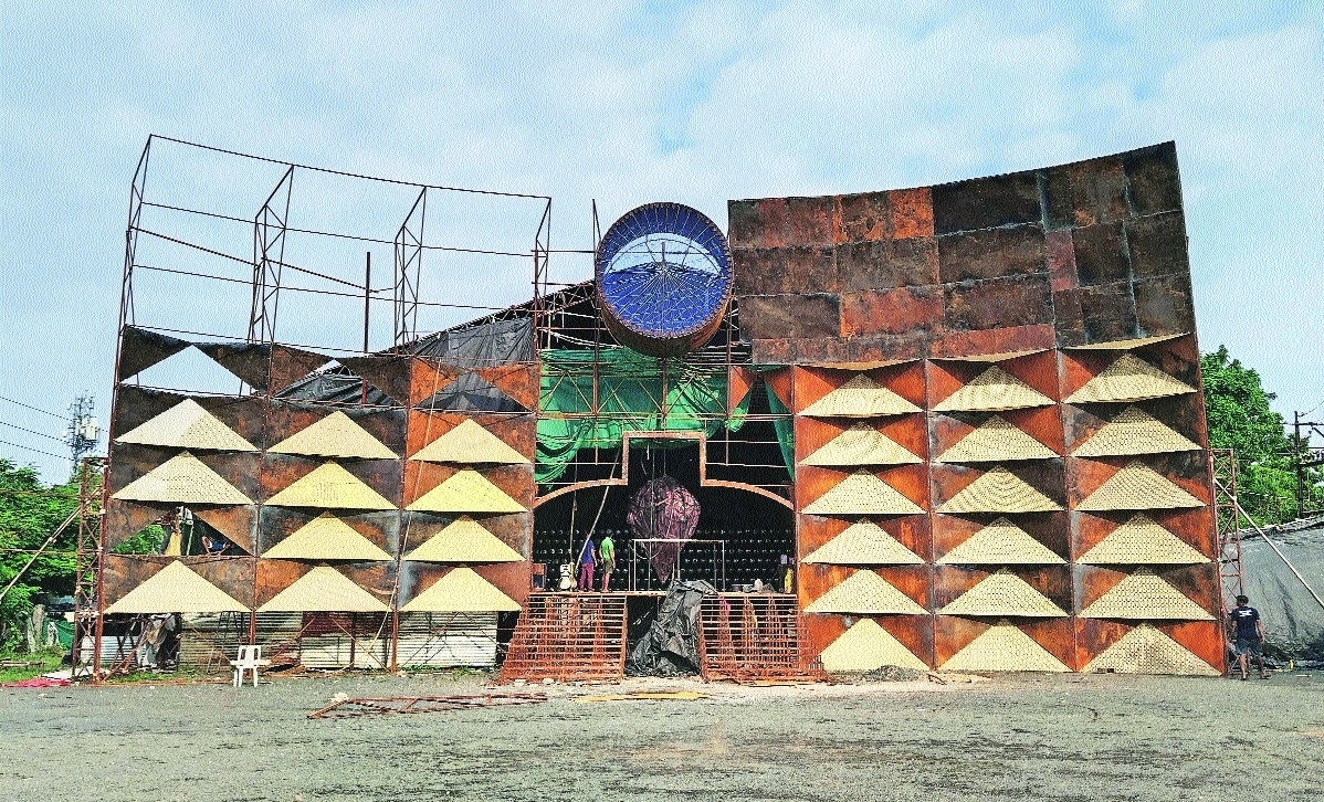 The pandal world The science of ancient India recreated at Bhende Layout