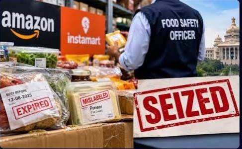 Expired, mislabelled food worth Rs 1.38 cr seized